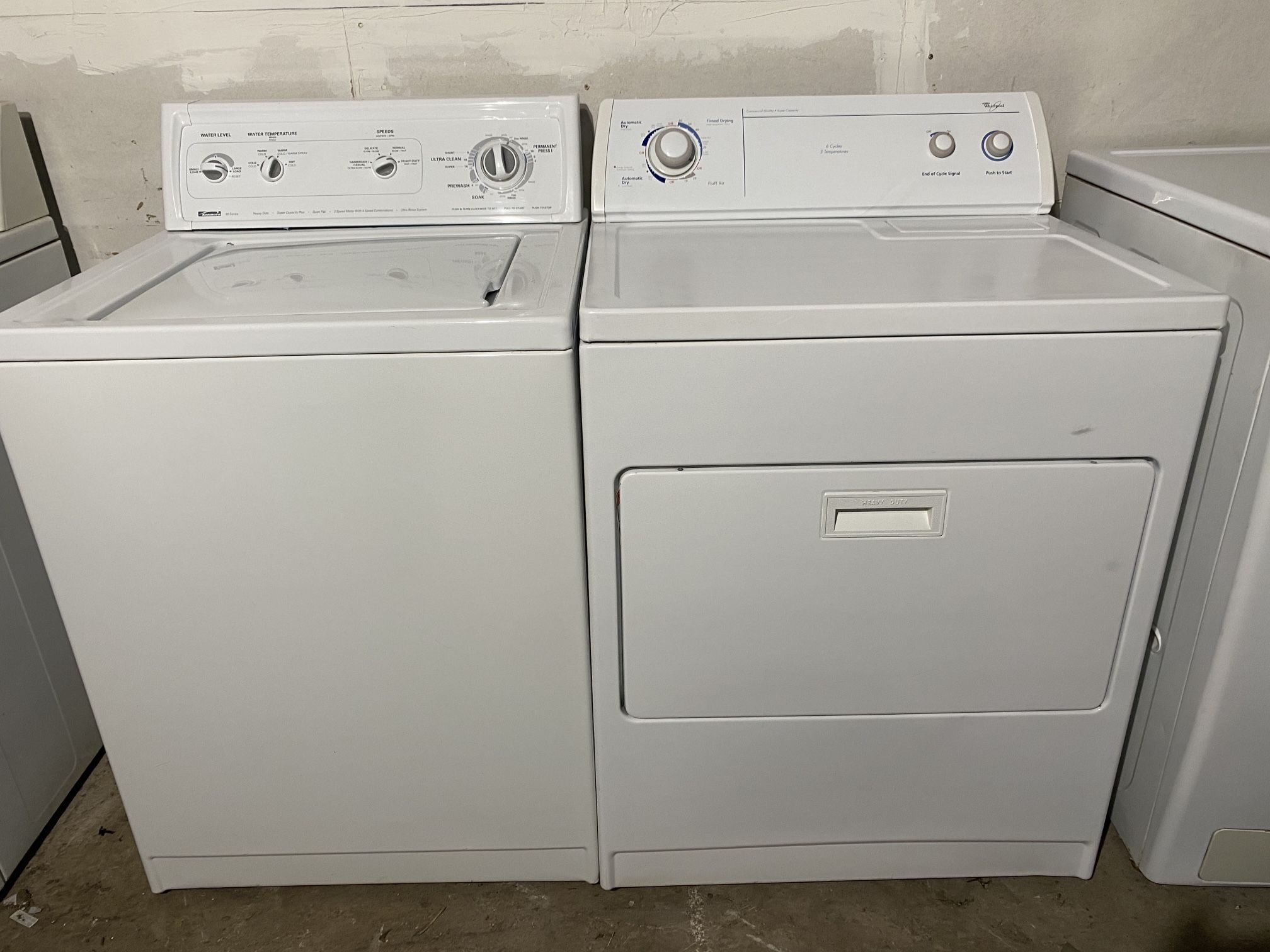 Kenmore Washer And Whirlpool Dryer