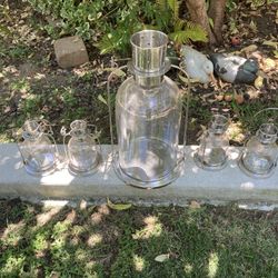 Glass Candle Holders