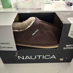 NAUTICA MENS SLIPPERS