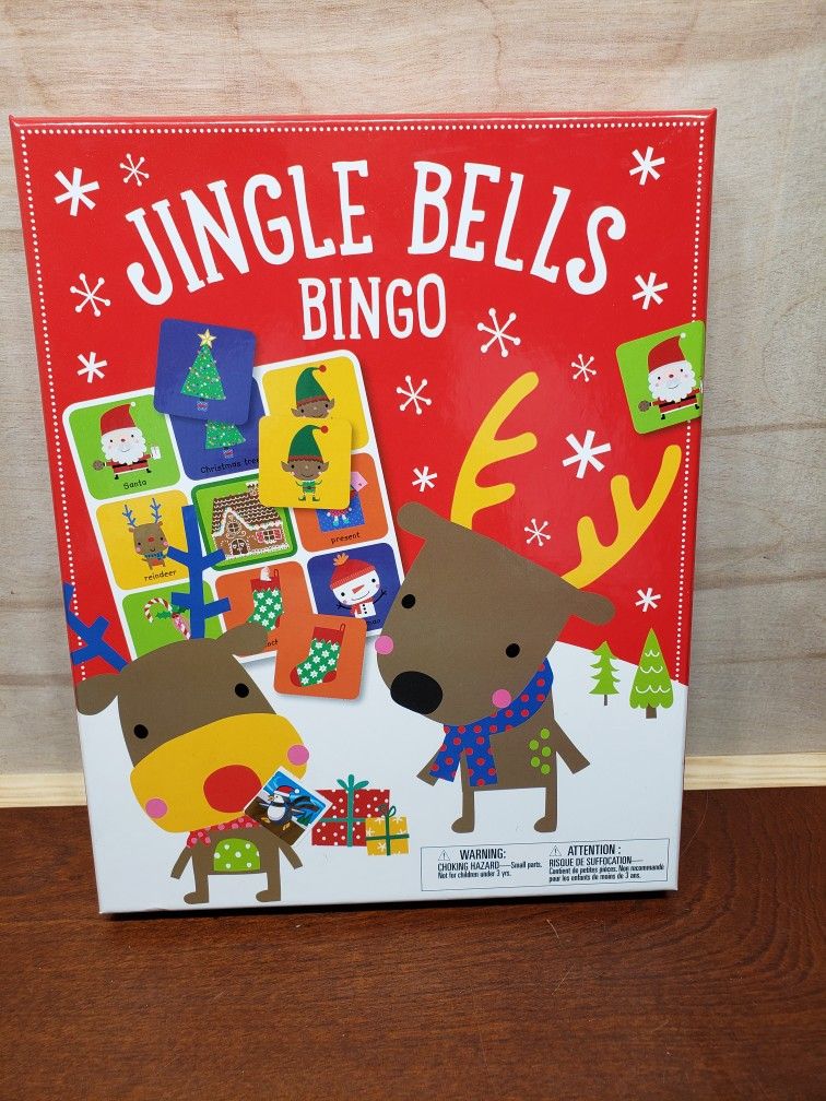 Jingle Bells Christmas Bingo Game
