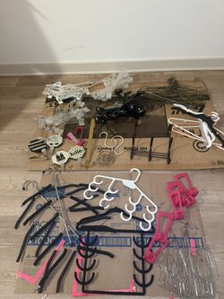 $1 Hangers And Hooks 