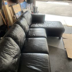 Leather Couch