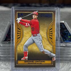 2019 Panini Blue Timeless Treasures Shohei Ohtani Short Print /99