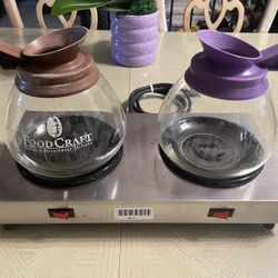 Coffee Warmer With Decanter Pots