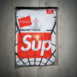 Supreme Hanes Spider-Man Tagless Tees (2 Pack) “White”