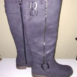 JustFab Knee High Boots Size 6