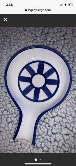 Vintage Dansk Arabesque Spoon Rest Holder