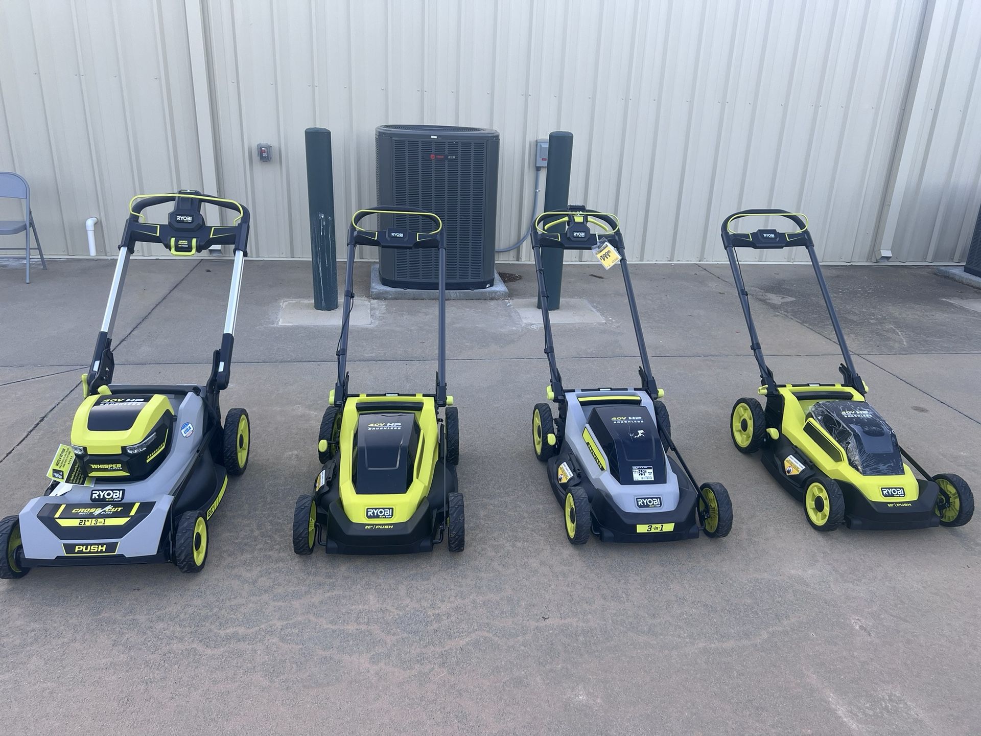 New And Slightly Used RYOBI Lawn Mowers For Sale