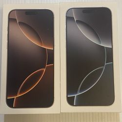 iPhone 16 Pro Max 256GB  Brand New Fully Unlocked 