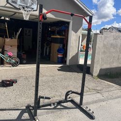 Sunny health squat rack for weights