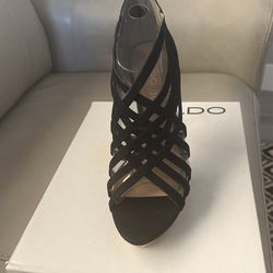 Black Suede Heels