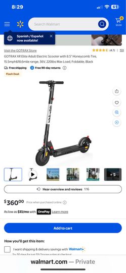 Electrical scooter
