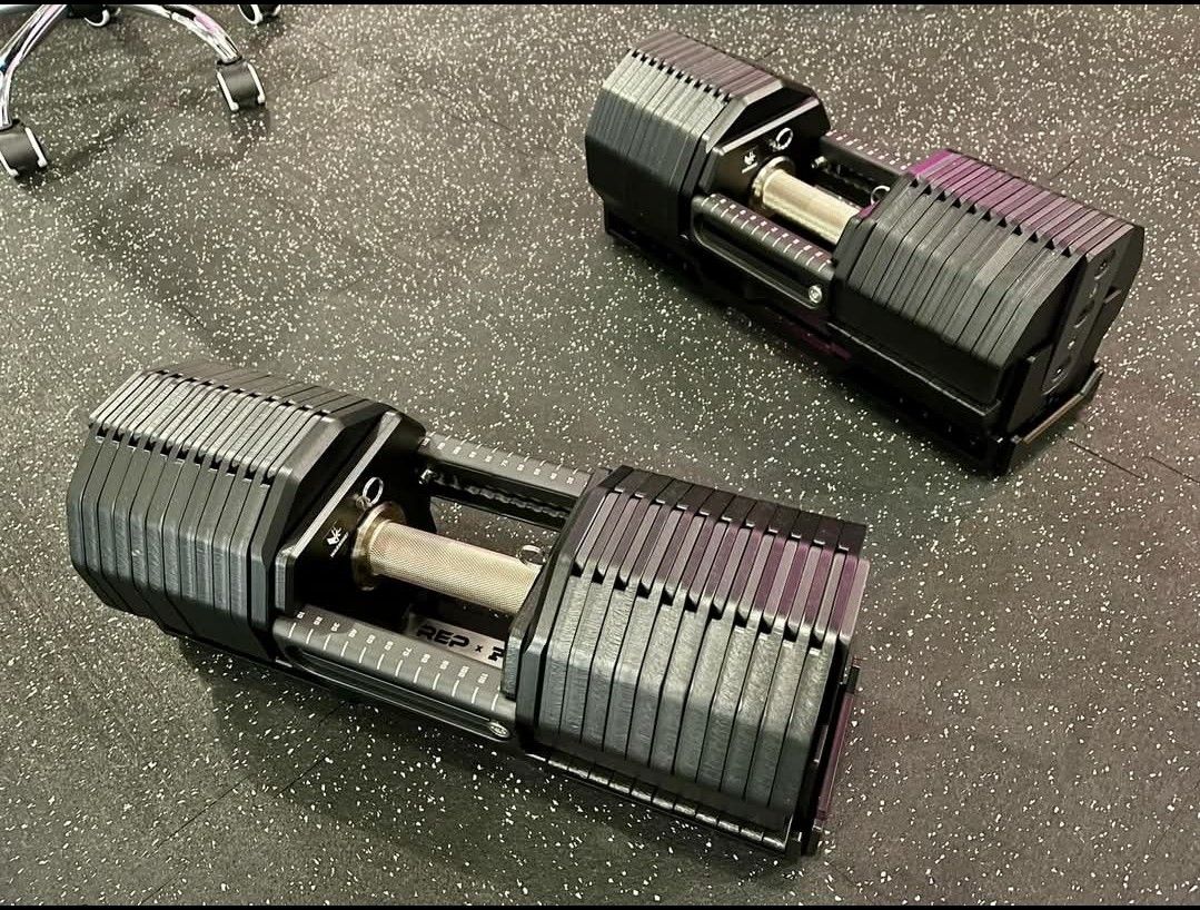 Rep-x-Pepin 125lbs-Adjustable-Dumbbells