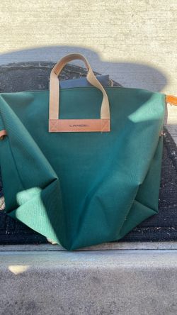 Green Lancel Tote Bag