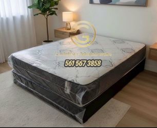 Queen Mattress Set – Medium – Brand New – Delivery Available 🚚