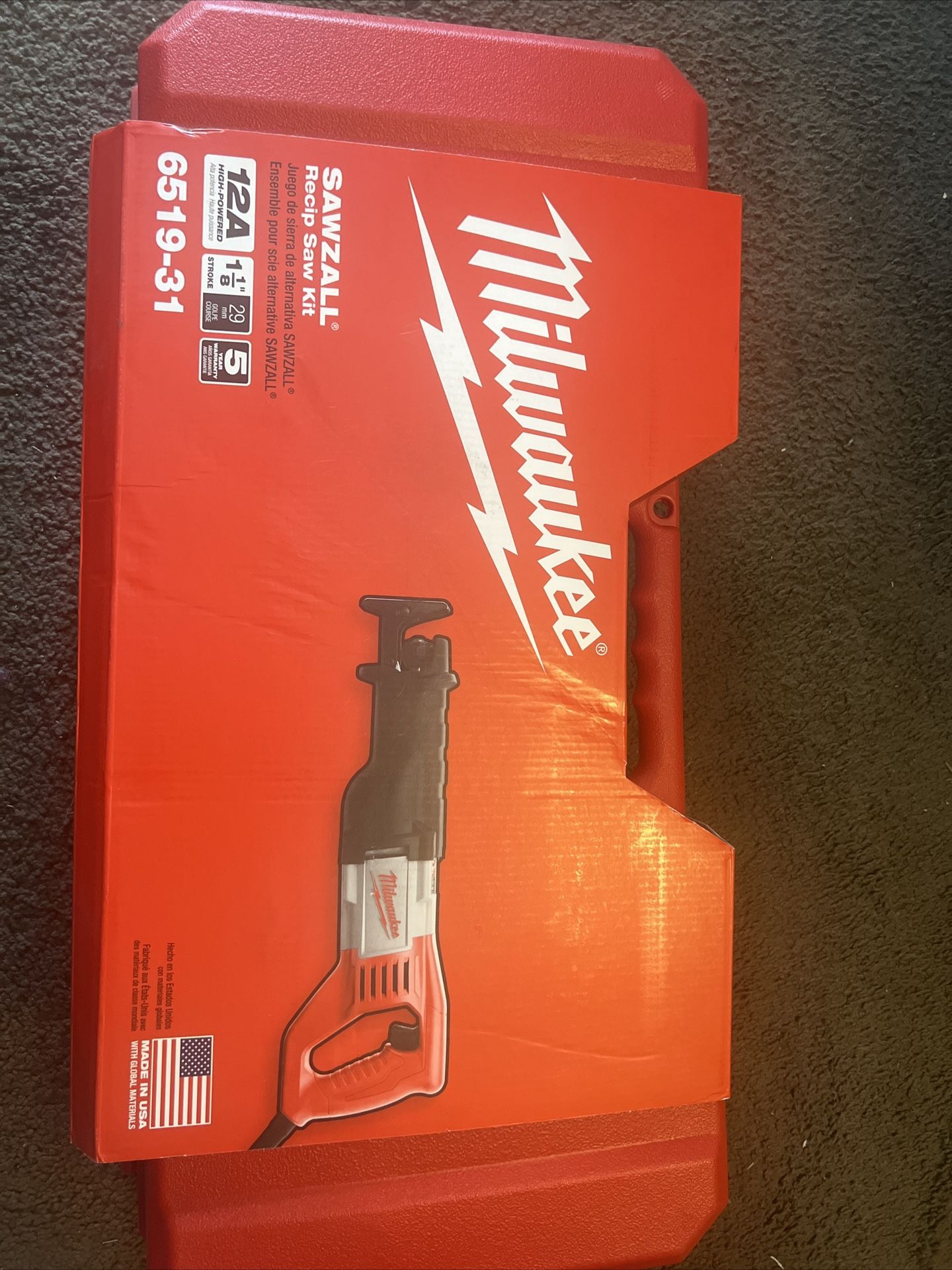 Milwaukee Sawzall Recip Saw Kit