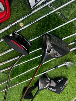 Left handed golf set Ping