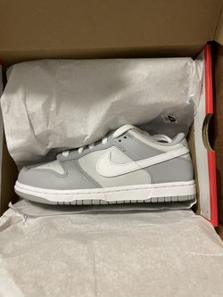 New Retro Nike Dunk Low 2 Tone Wolf Grey Size 7m/8.5w — Only $140