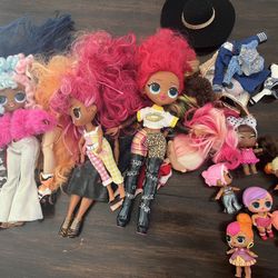LOL Doll Van And Dolls