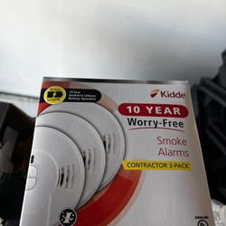 Kidde Smoke Alarms Set Of 3