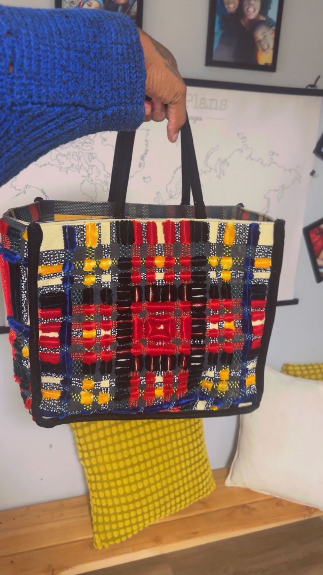 Zara Handwoven Tote – Almost New, Great Deal