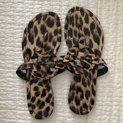 Cheetah tory sales burch sandals