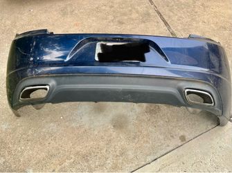 Rear bump dodge charger