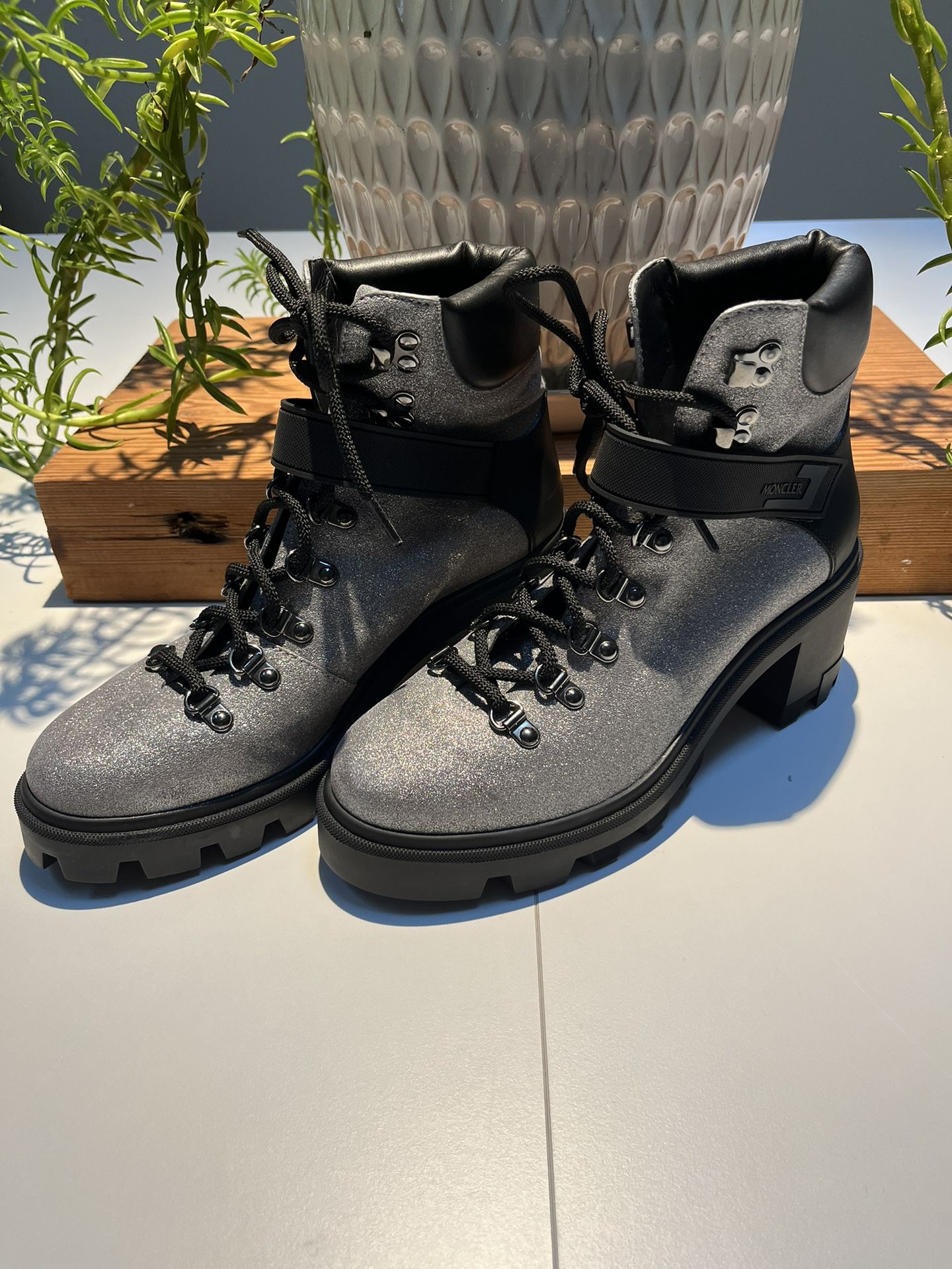 Christmas/Moncler Carol Combat Boot