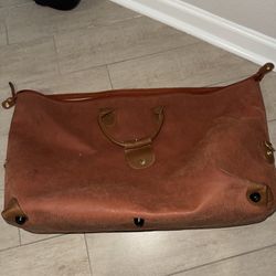 Brics Italian Leather Duffle Bag