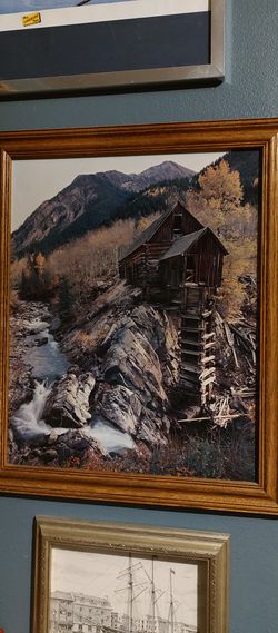 Crystal Mill Framed Photo