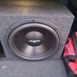 15" Skar DDX Subwoofer In Ported Box 