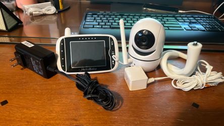 Hello baby HB65 portable 2.4 GHz digital wireless video monitor & camera