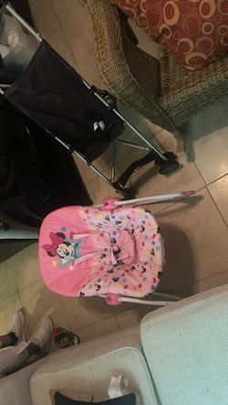 Baby Rocking Chair And Stroller (silla Columpio Y Cochesito  Para Bebé )