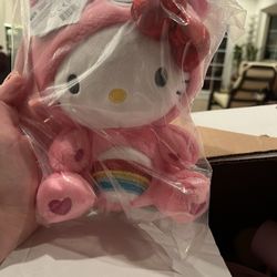 Hello Kitty Care Bear Plushie 