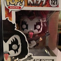The Demon “KISS” Funko Pop