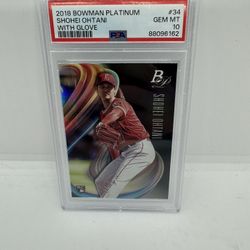 Shohei Ohtani RC PSA 10