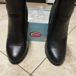 New Black Boots 9