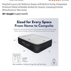 Queen Sized Air Mattress 