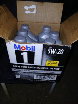 5w-20 Mobile 1 box