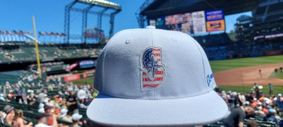 2024 Seattle Mariners Patriotic Hat SGA 7/4 Brand New