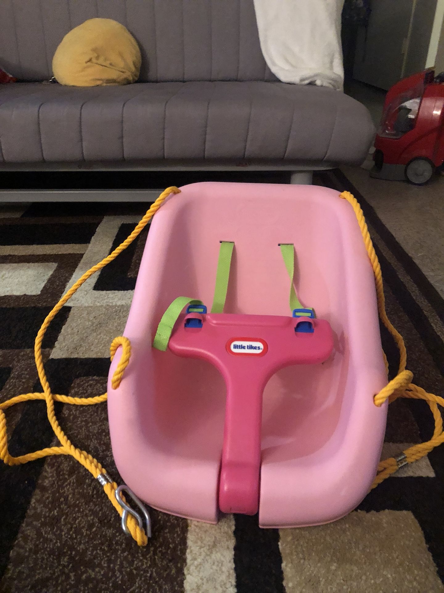 Little tikes baby girl swing