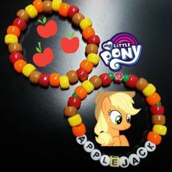 My Little Pony: Apple Jack Bracelet Set (Handmade)