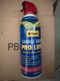 GARAGE DOOR PRO LUBE CLOPAY