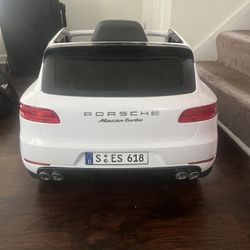 Toddler Porsche Car
