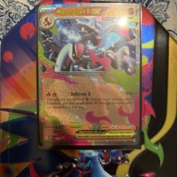 New Mega Charizard X Ex 