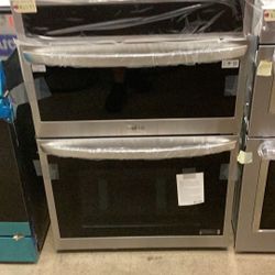 Lg Double Oven And Microwave 