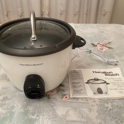 Hamilton Beach Rice Cooker And Steamer