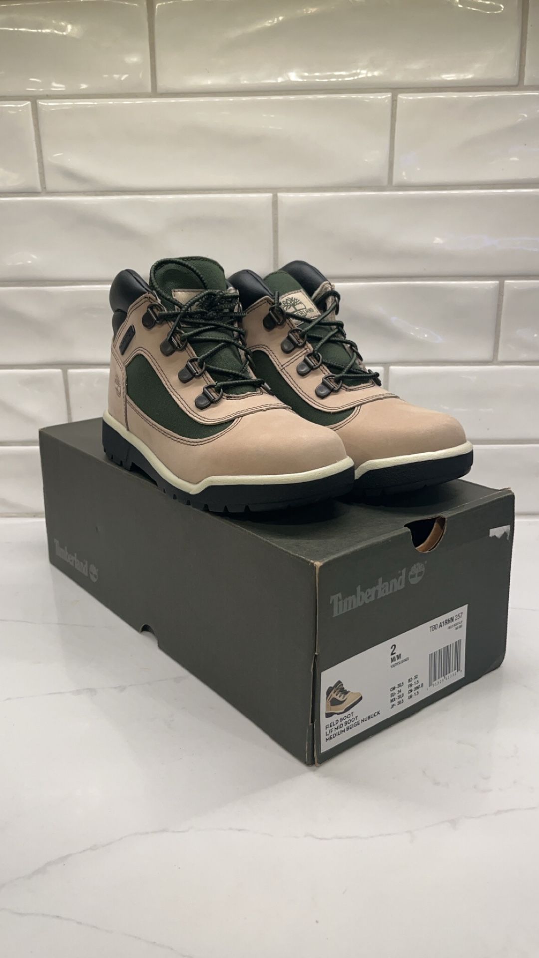 Timberland Mid Boot - Size 2Y