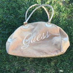 Guess Gold Handbag
