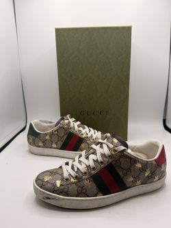 Gucci Ace Supreme Bees Sneakers Size 35 Authentic